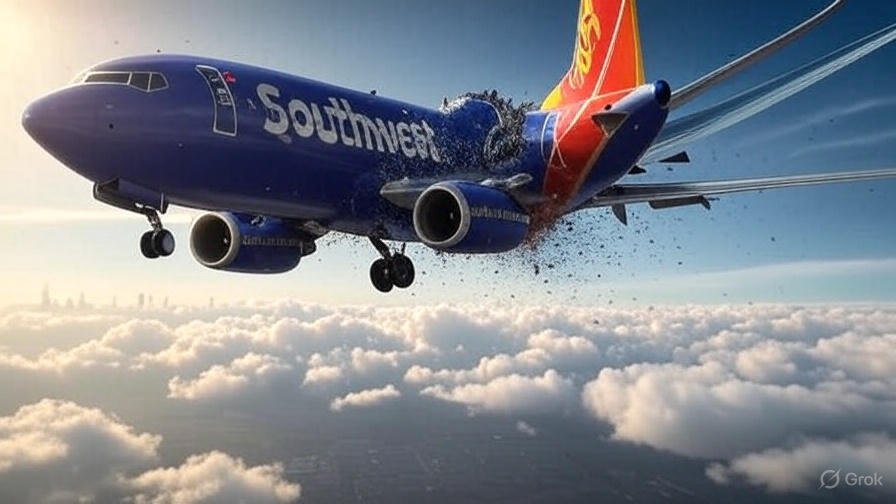 southwest flight midair collision
