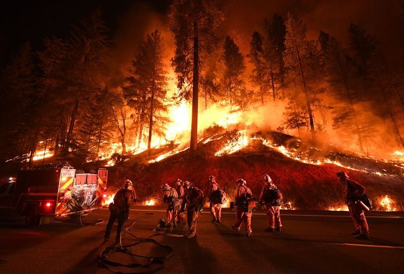 Grand Canyon Lodge North Rim Wildfire: