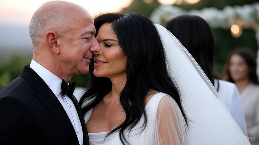 Did Jeff Bezos Children Attend His Wedding?