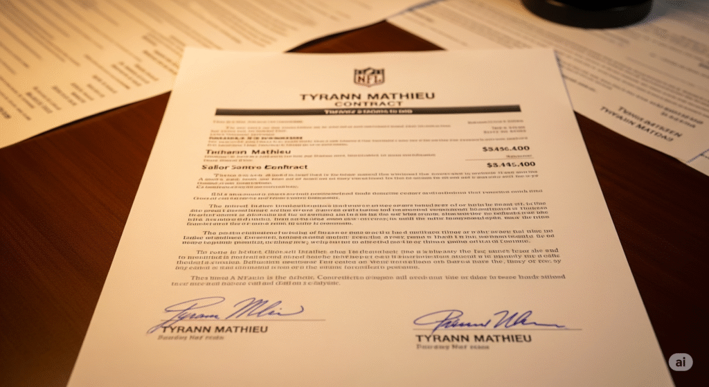 tyrann mathieu contract