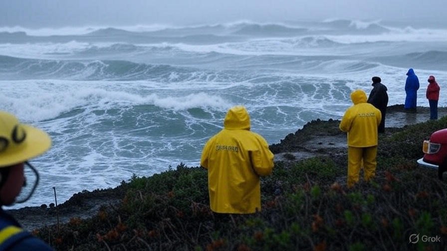 Why Is There a Tsunami Warning in California?