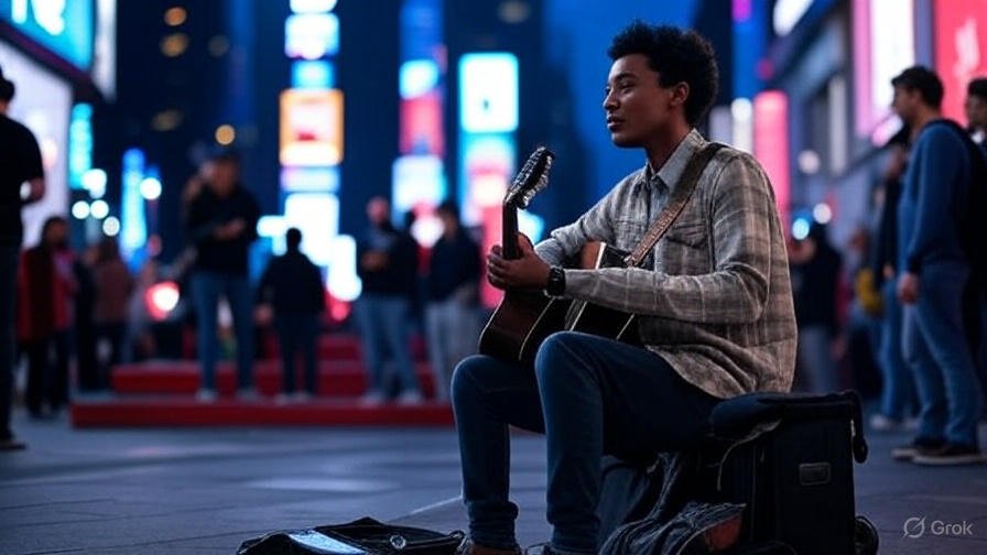 Shooting Times Square: